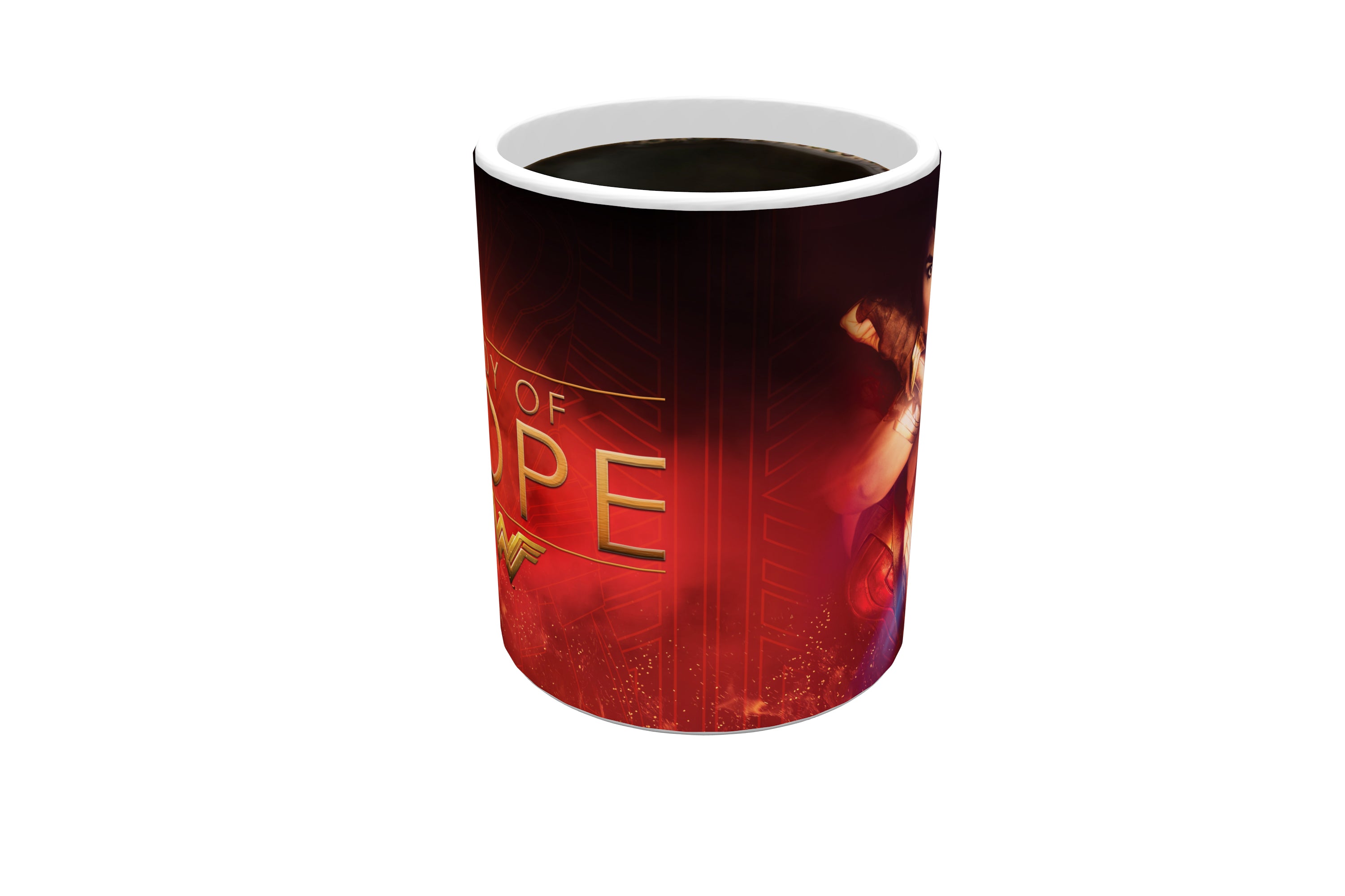 Wonder Woman (Lady of Hope) Morphing Mugs®  Heat-Sensitive Mug MMUG577